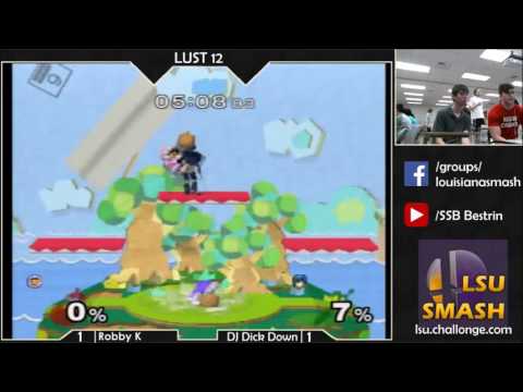 LUST 12 Melee Singles - Robby K vs DJ Dickdown