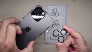 How To Install Lens Protector for iPhone 14 Pro iPhone 15 Pro