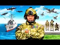 Controlling THE MILITARY in GTA 5!