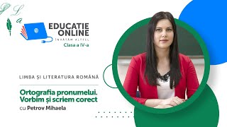 Ortografia pronumelui. Vorbim și scriem corect