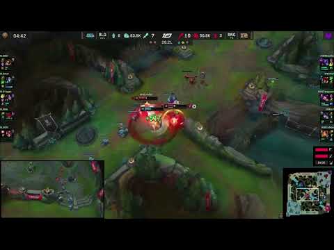 BLG Bin Clean 1v2 On Renekton Never Chase Bin's Renekton!