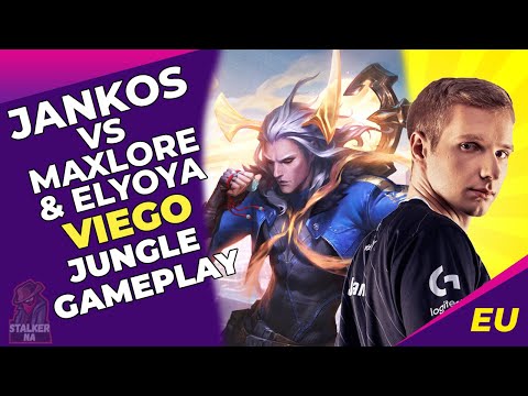 G2 Jankos Plays Viego Jungle VS Maxlore And Elyoya | EU Challenger | LOL Pro Gameplay