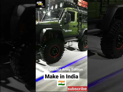New Force Gurkha Army Edition 4x4 in 2022 | Indian Army to Purchase force Gurkha LSV #shorts #Ev360