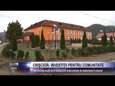 CRIȘCIOR- INVESTIȚII PENTRU COMUNITATE