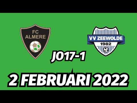 VV Zeewolde JO17-1 - FC Almere JO17-1