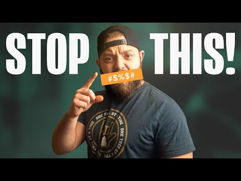 6 BAD HABITS in Graphic Design