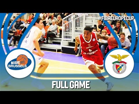 Brussels Basketball (BEL) v SL Benfica (POR) - Full Game - FIBA Europe Cup 2016/17