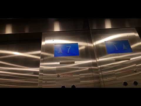 1333 West Broadway in Vancouver BC 1991 Schindler 700A MT (mod by Kone) Traction Elevators