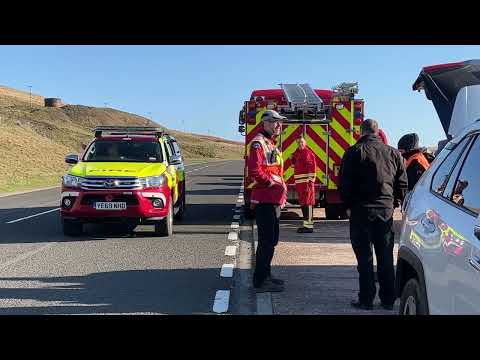 Moorland fire response April 2023