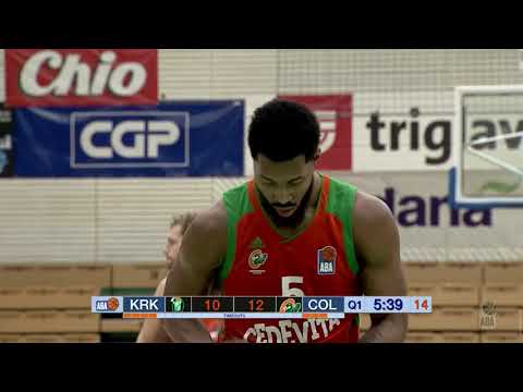 ABA Liga 2020/21, Round 14 match: Krka - Cedevita Olimpija (24.2.2021)