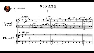 Mozart/Grieg - Piano Sonata No. 5, K.283 (1775/c. 1877) arr. for 2 pianos