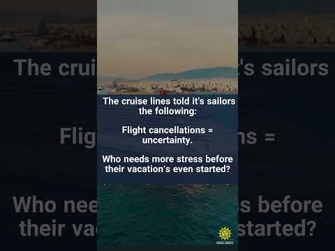 Thumbnail for Virgin Voyages makes flight cancellations less stress #cruise @VirginVoyages #cruisenews