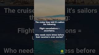 Virgin Voyages makes flight cancellations less stress #cruise @VirginVoyages #cruisenews