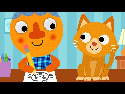 My Quiet Cat | Animal Sounds Song for Kids 🐱 | Noodle & Pals