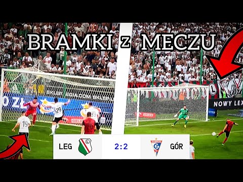 Bramki z Meczu: Legia 2:2 Górnik (19.08.2022) | Legia TV
