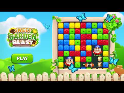 Sweet Garden Blast Puzzle Game Video