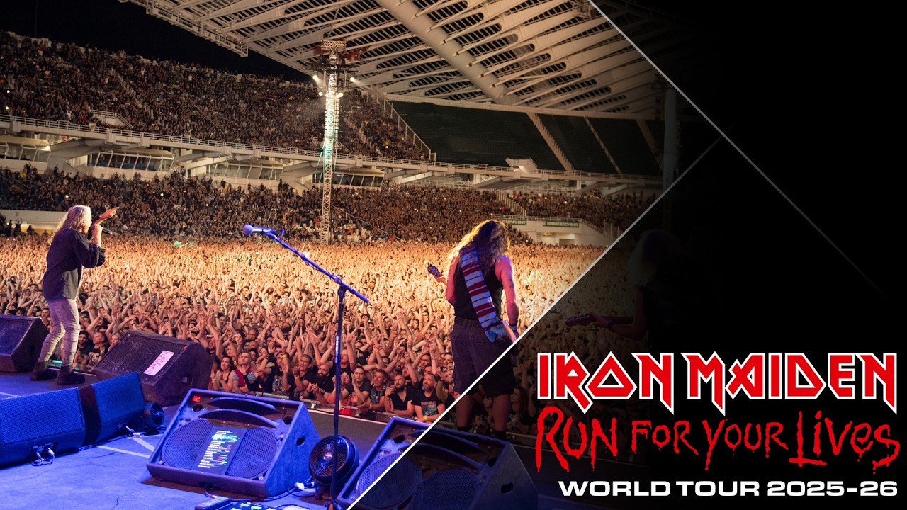 Iron Maiden - 2026 World Tour Kicks Off In Athens - YouTube