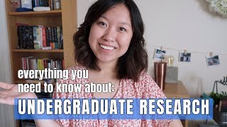 How to do RESEARCH as an Undergraduate Student