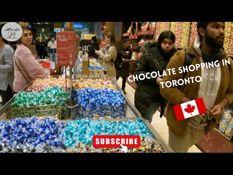 Chocolates Shopping Canada 4K HD |  Best Chocolate Stores In Toronto | Christmas Gift Canada