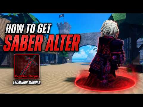 How to GET SABER ALTER (EXCALIBUR MORGAN) in LINEAGE PIECE Roblox