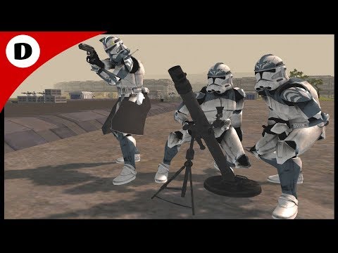 COMMANDER WOLFFE UNDER SIEGE! - Men of War: Star Wars Mod