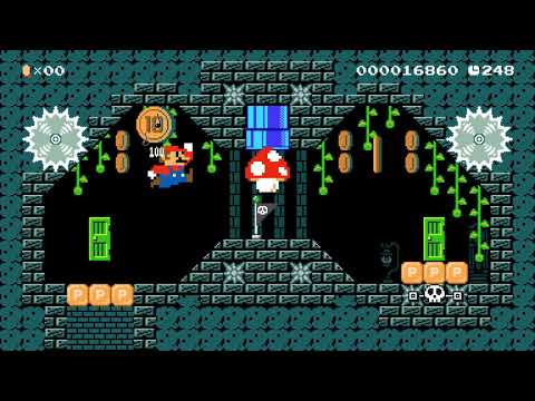 Boom Boom's speed trial by PioChesko4 🍄 Super Mario Maker 2 #ahe 😶 No Commentary