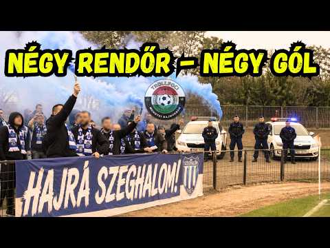 Négy rendőr-négy gól!  - TrollFoci Szeghalom