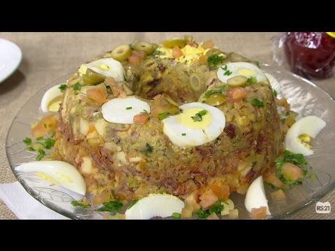 Receita Bom Sabor - 22/06/2016 - Cuscuz de carne seca - Maria Luiza Tonelli