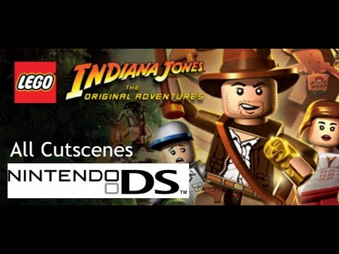 Lego Indiana Jones: The Original Adventures - All Cutscenes (Nintendo DS)