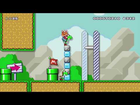 Yoshi's Takin' the Long Way Home - My Super Mario Maker Levels