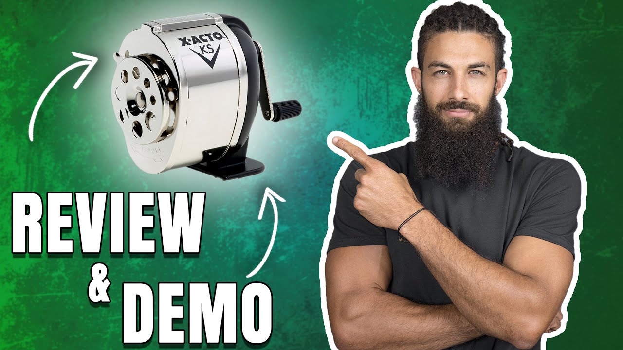 Review of the X-ACTO KS Manual Pencil Sharpener