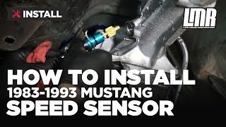 1983-1993 Fox Body Mustang Speed Sensor - Install & Review
