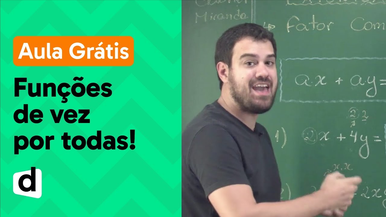 AO VIVO | APRENDA FUNÇÕES DE UMA VEZ POR TODAS | DESCOMPLICA
