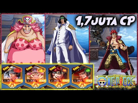 Review Akun TOP 1 CP Nya 1,7 Juta | KID B12, KUZAN B12, BM B12 🔥 One Piece New World Vigour Voyage