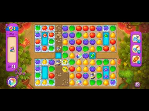 Gardenscapes level 854