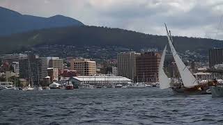 preview picture of video 'Wooden Boat Festival - AWBF 2013 Couta Boat in Hobart Australia'