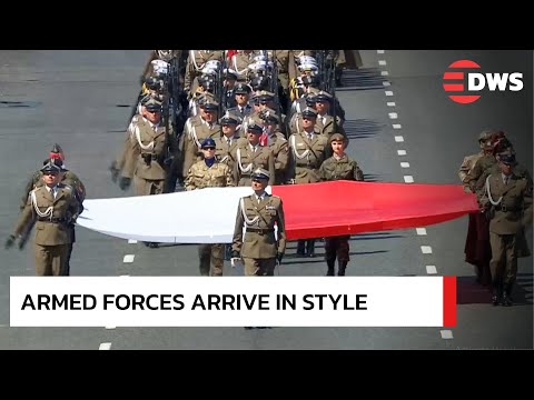 PARADE MOMENTS: Poland’s Armed Forces Arrive at Massive Military Parade | Armed Forces Day | AQ1E