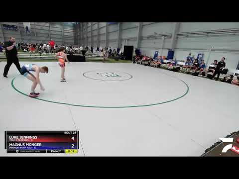 88 Lbs Placement Matches (16 Team) - Luke Jennings, Team Colorado Vs Magnus Monger, Pennsylvania R