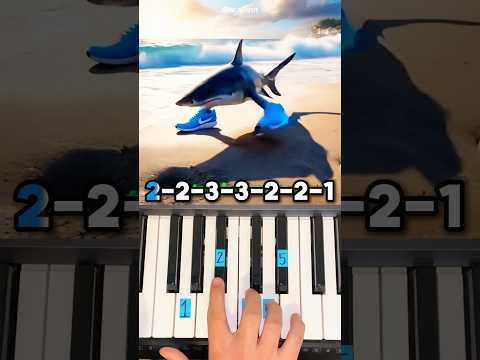 Tralalero Tralala Havana Parody - Piano Tutorial #shorts