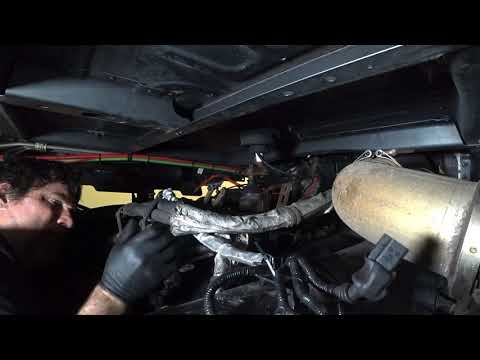 Truck Repair, part 2 Installing Transmission & Wiring Harness Freightliner Cascadia 2020/92