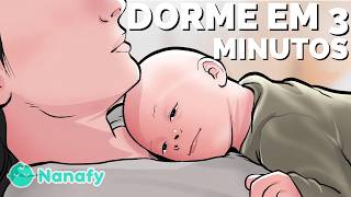 INCRÍVEL! BEBÊ DORME EM 3 MINUTOS – Canção de Ninar com Ruído Branco para Dormir Rápido