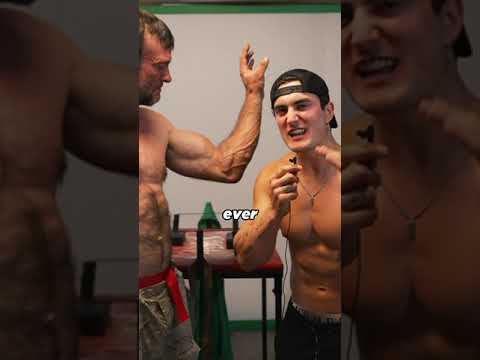 Trained for arm wrestling competition