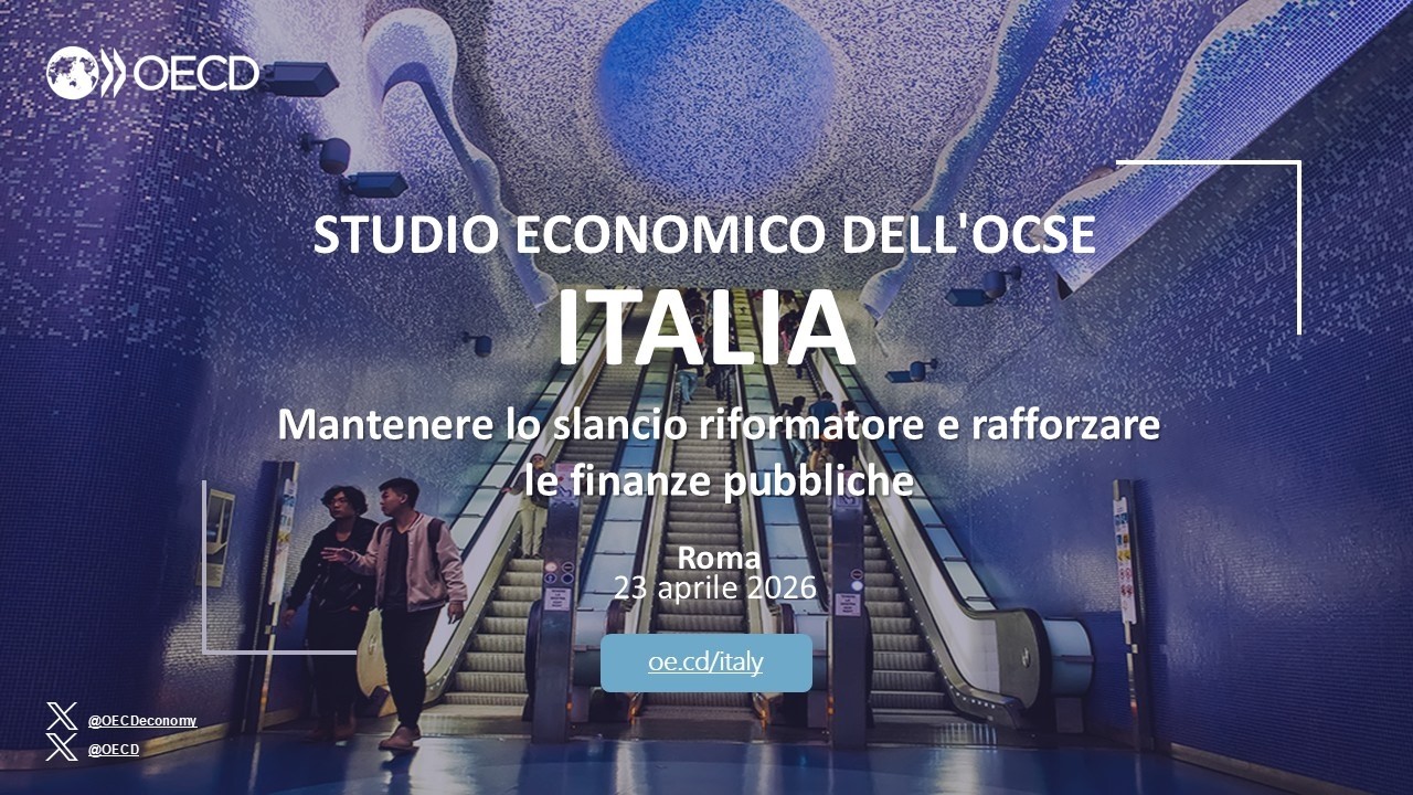 Studi economici dell'OCSE: Italia 2026