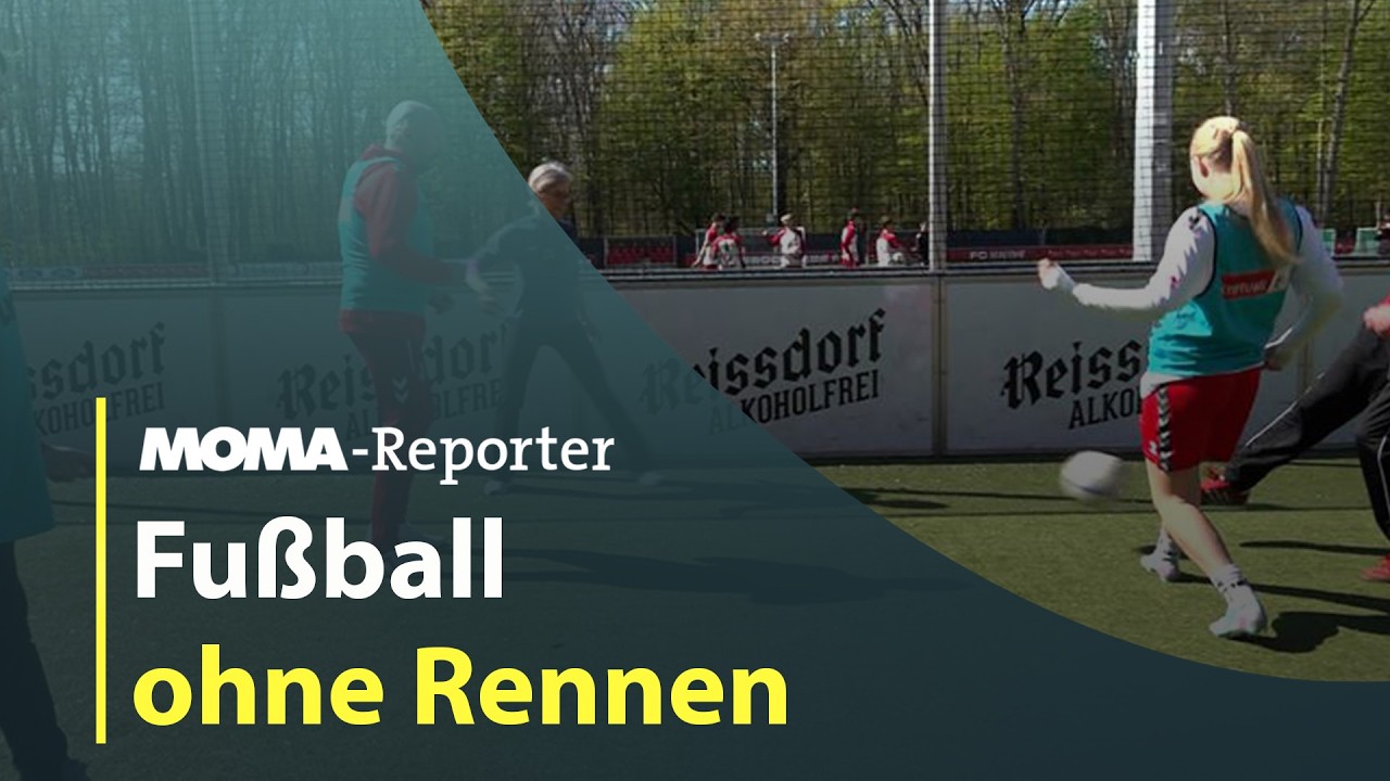 „Walking Football“ – Fußball ohne Rennen | ARD Morgenmagazin