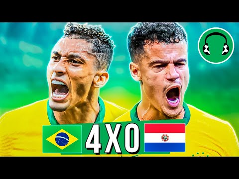 ♫ EMPOLGUEI! BRASIL DÁ ESPETÁCULO CONTRA O PARAGUAI! | Paródia Leilão - Glória Groove
