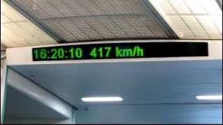 preview picture of video '0-431 km/h (0-268 mph) on the Worlds Fastest Commercial Train - Shanghai Maglev Train'