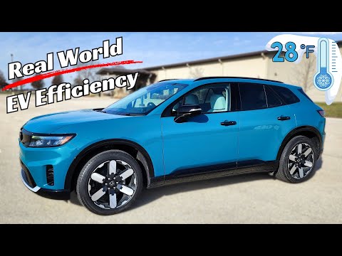 Honda Prologue Winter Efficiency Test: Cold Weather Range REVEALED