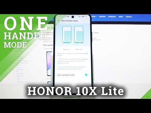 How to Enable One Handed Mode in HONOR 10X Lite – Activate One Handed Mode