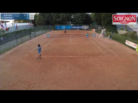 KOGA A (JPN) / MUSHIKA M (JPN) VS LEVIVIER C (FRA) / MONFILS M (FRA) - Court Central