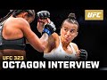 Maycee Barber Octagon Interview UFC 323